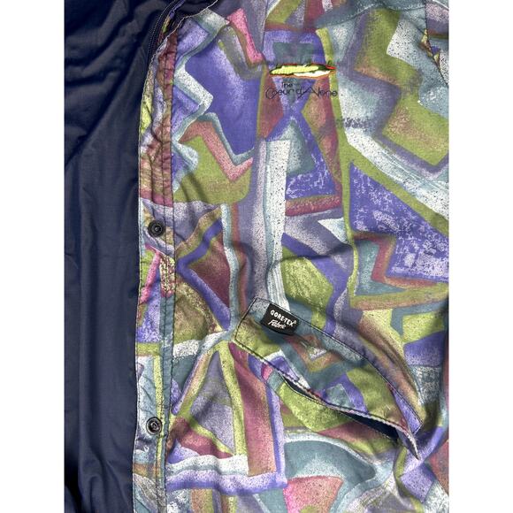 VTG 1990s Gore-tex The Coeur d'Alene LPGA Golf Tour Full Zip Up Abstract Jacket - Picture 10 of 16